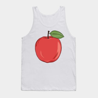 red apple Tank Top